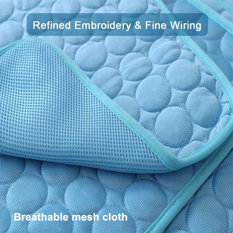 Breathable Cooling Mat for Dogs & Cats - Summer Pet Pad