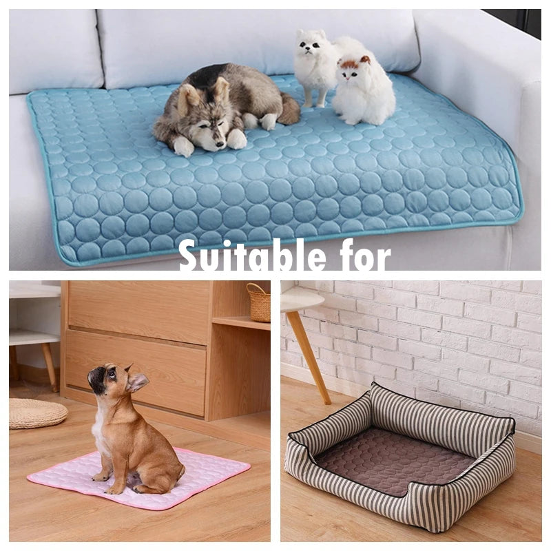 Breathable Cooling Mat for Dogs & Cats - Summer Pet Pad