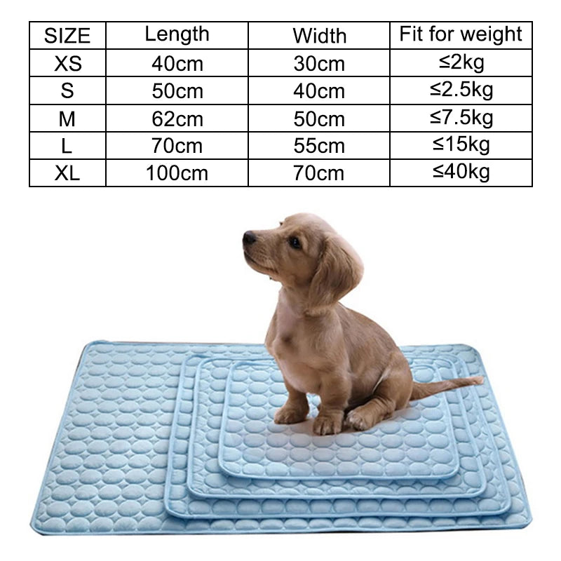 Breathable Cooling Mat for Dogs & Cats - Summer Pet Pad