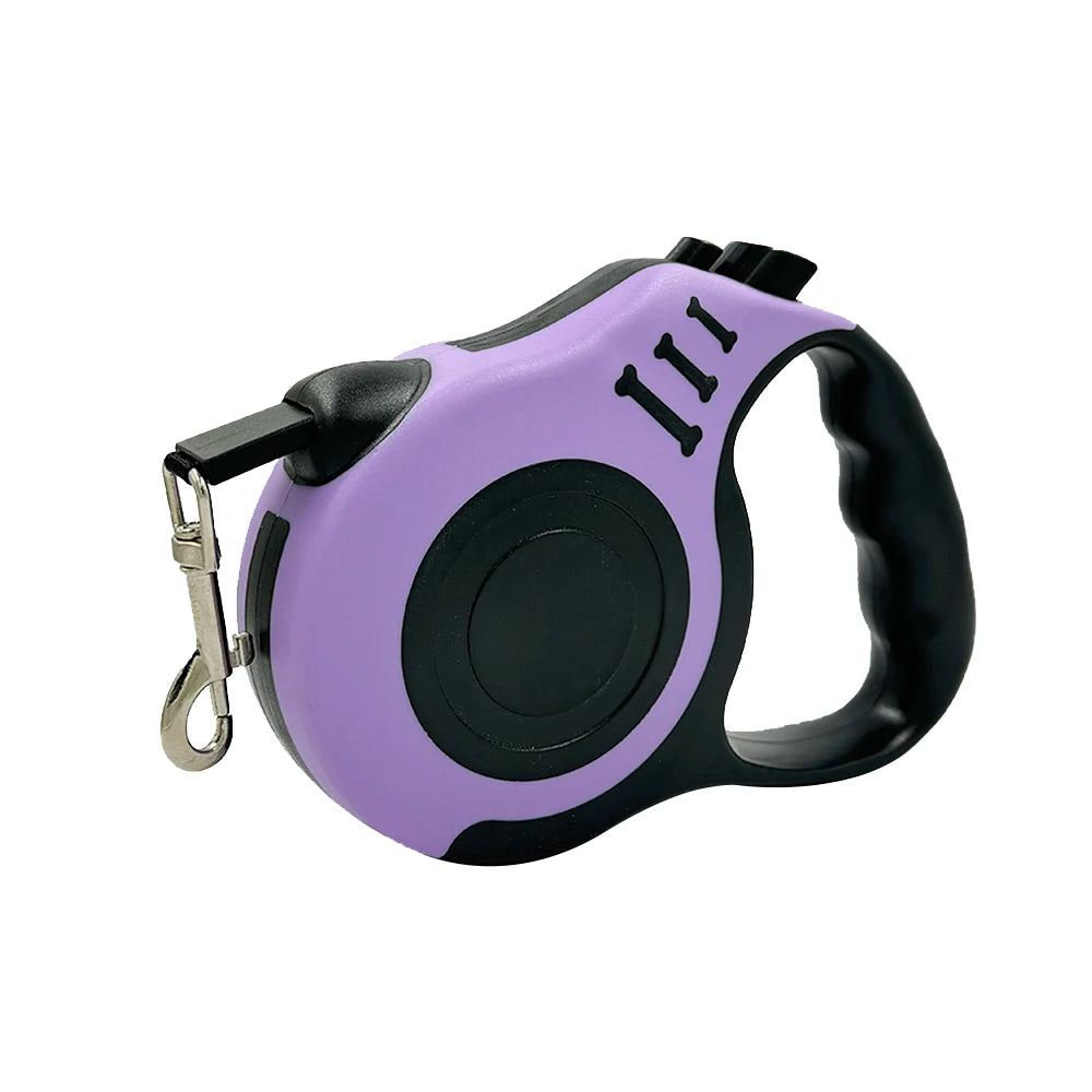 Automatic Retractable Dog Leash - Nylon Lead for Walking & Hiking