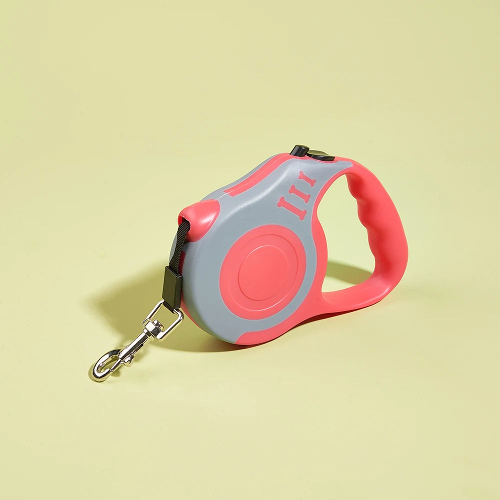 Automatic Retractable Dog Leash - Nylon Lead for Walking & Hiking