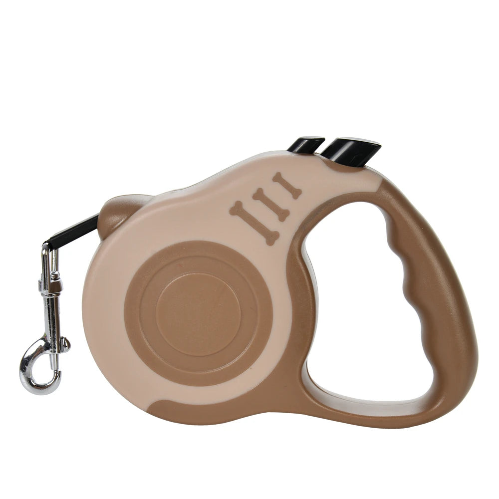 Automatic Retractable Dog Leash - Nylon Lead for Walking & Hiking