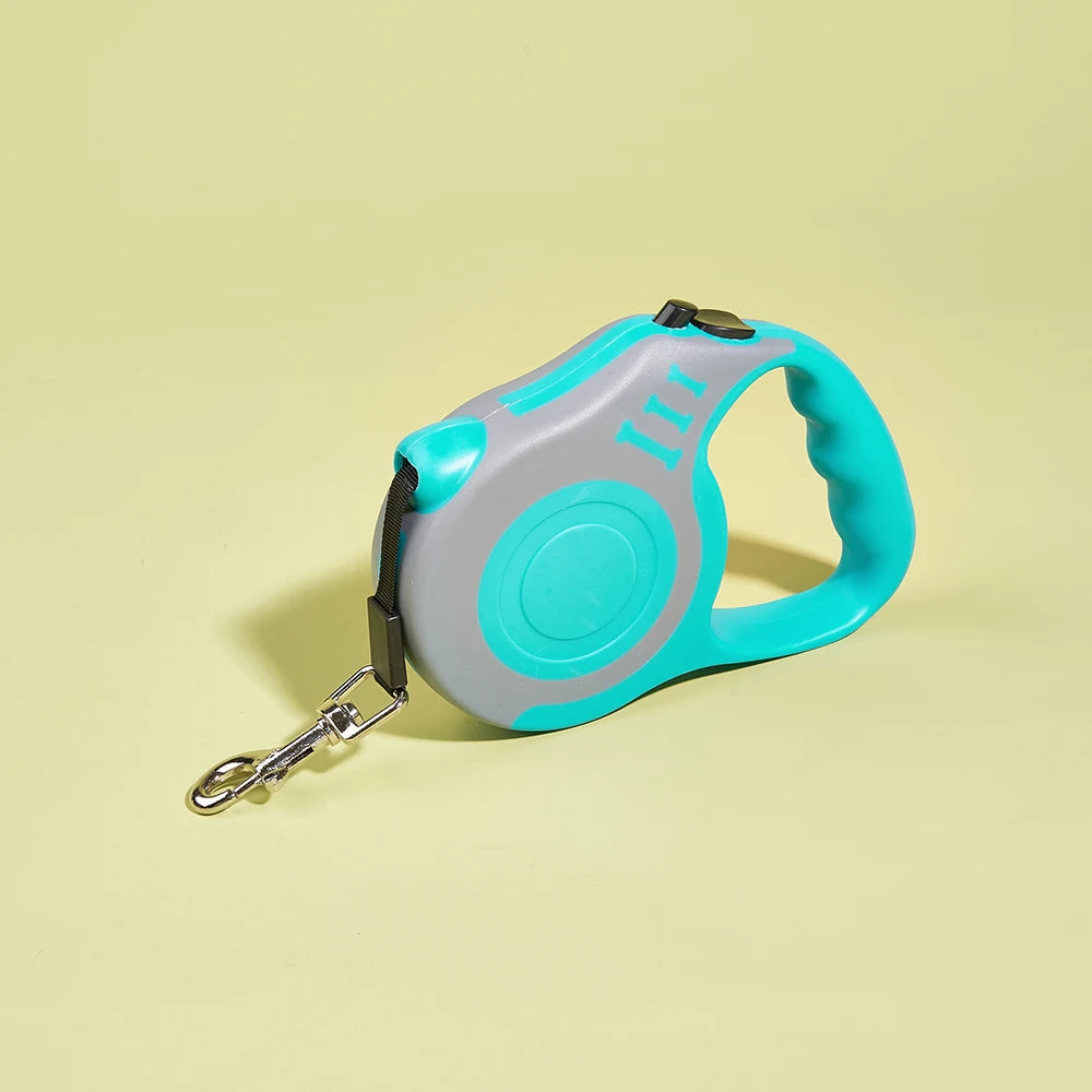 Automatic Retractable Dog Leash - Nylon Lead for Walking & Hiking